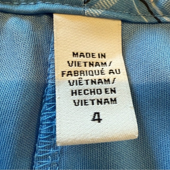 Izod Stretch XFG Athletic Blue Black and White Mini Golf Skort Women’s Size 4 - Picture 10 of 11